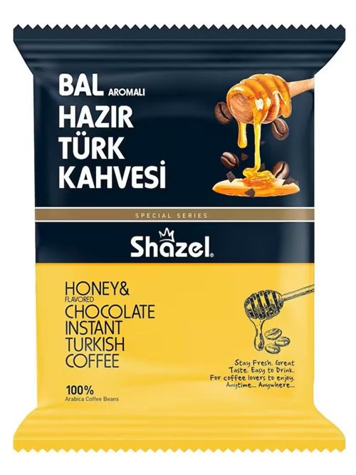 Кофейный напиток Shazel Мёд и шоколад 100 г