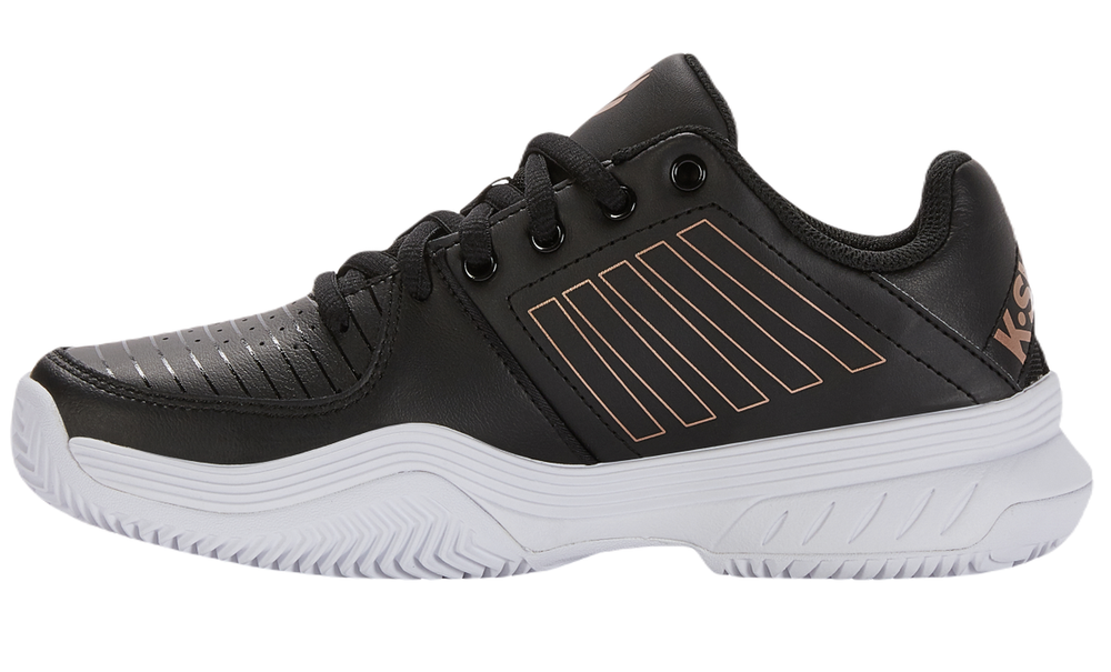Женские теннисные кроссовки K-Swiss Court Express HB - black/white/rose gold