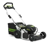 Газонокосилка аккумуляторная Greenworks Арт. 2502007UB, 82V, 51 см, бесщеточная, с 1хАКБ 5 Ач и ЗУ — фото 2