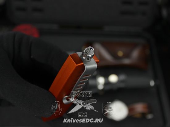 Нож фронтальный Steelclaw Steelclaw Криптон-2 - рукоять алюvиний, клинок D2