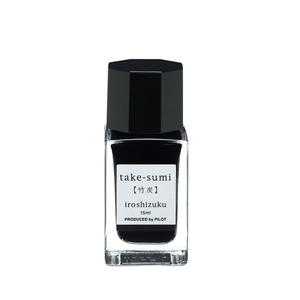 Чернила Pilot Iroshizuku Take-Sumi черные (INK-15-TAK)
