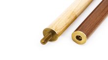 Двухсоставной бильярдный кий для русской пирамиды Classic "WBC-P" (коричневый)