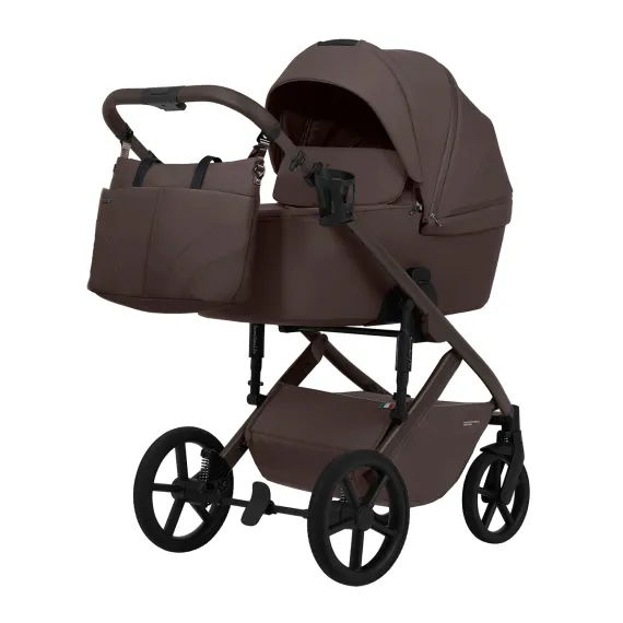 Коляска 2 в 1 SBL Dolce Chocolate Brown