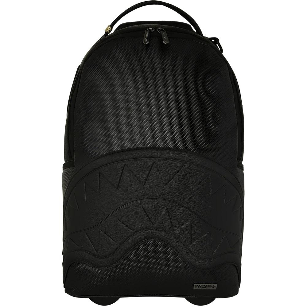SPRAYGROUND Artificial Leather Trolley Bag 20 Inch Unisex Black