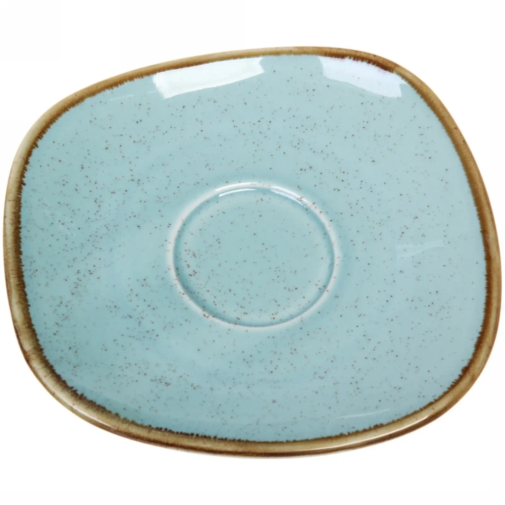 Чайная пара «Tiffany Blue» (кружка 220мл+блюдце)