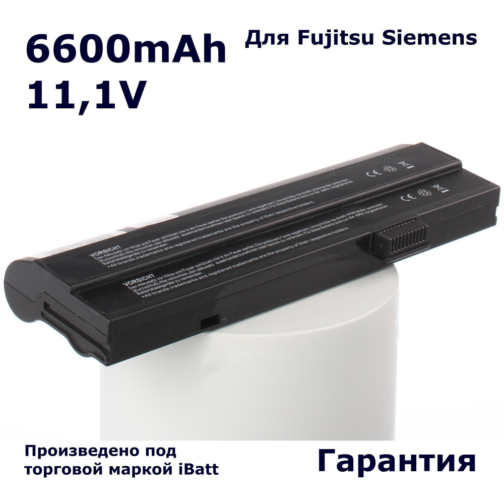 Аккумулятор iBatt 6600mAh, для Uniwill UN255 3S4400-S1S1-02 3S4400-F1P1-02 3S4400-G1P1-02
