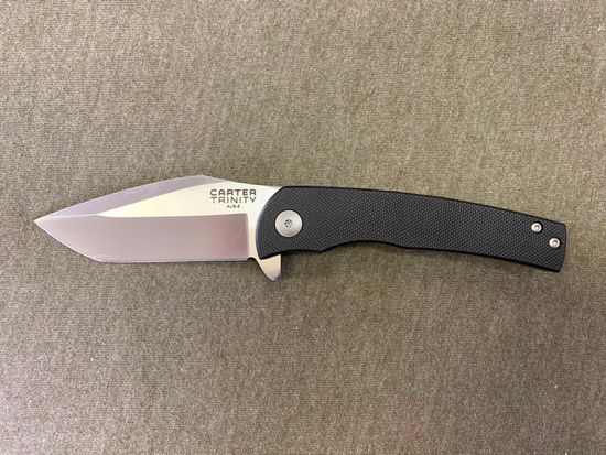 Складной нож Ontario Carter Trinity ONT/8877 c клинком из стали AUS-8A, рукоять G10