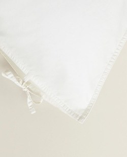 ZARA HOME ДЕТСКАЯ НАВОЛОЧКА, БЕЛЫЙ