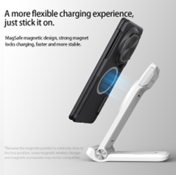 Усиленный чехол с поддержкой MagSafe от Nillkin для смартфона Huawei Mate X6, серия Super Frosted Shield Prop Magnetic Case