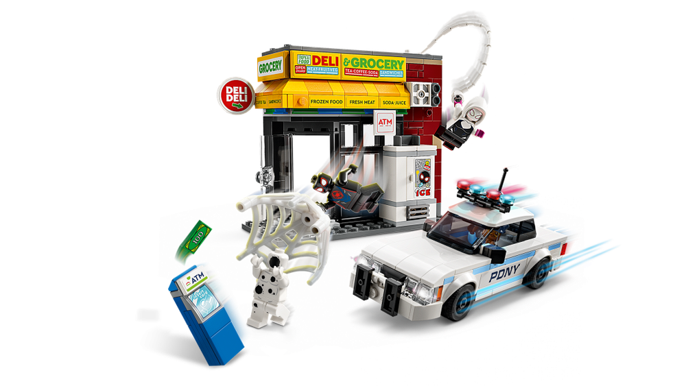 Конструктор Лего Марвел Майлз Моралес против Пятна | LEGO Marvel Miles Morales vs The Spot 76311 - 375 деталей (9+)