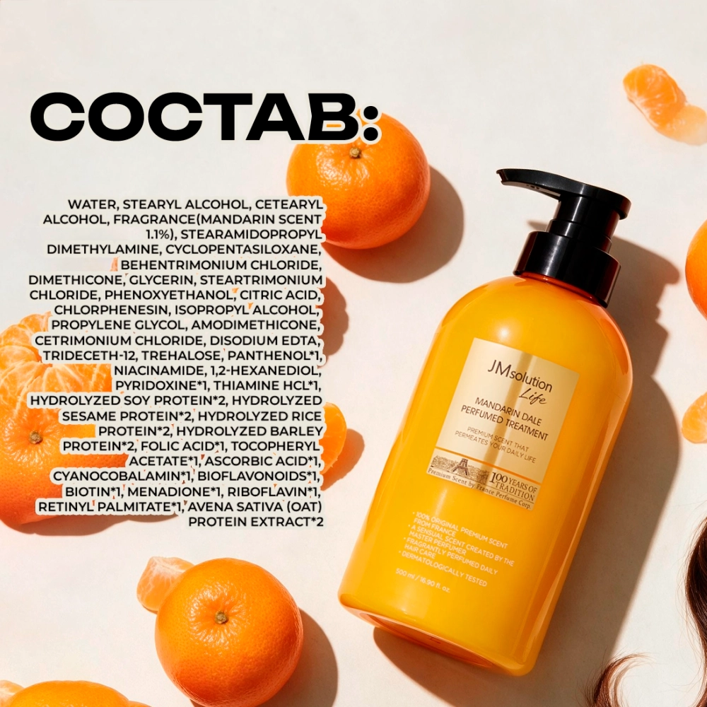 Парфюмированный кондиционер JMsolution Life Mandarin Dale Perfumed Treatment ,500 мл