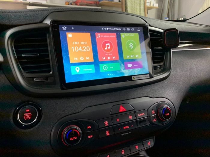 Магнитола для KIA Sorento Prime 2015+ (UM) - Kuberg OL-1738 QLed+2K, Android 13, Быстрейшая, CarPlay, 4G SIM-слот
