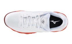 Теннисные кроссовки Mizuno Wave Enforce Court CC - fiery red/white/sun-dried tomato