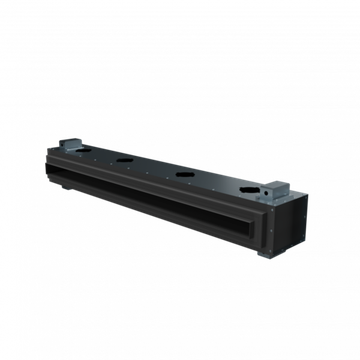 Flexag SH-1-1000-25-B щелевой диффузор с КСД под гипсокартон, черный