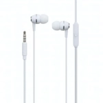 Гарнитура Borofone M36, вакуумные, разъем Jack, кабель 1.2 м White