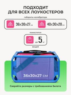 Чемодан S с кейсом в комплекте Розовый