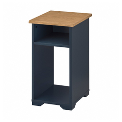 IKEA SKRUVBY  (ИКЕА СКРУВБИ)  -  Столик - чёрно-синий 40х32 см