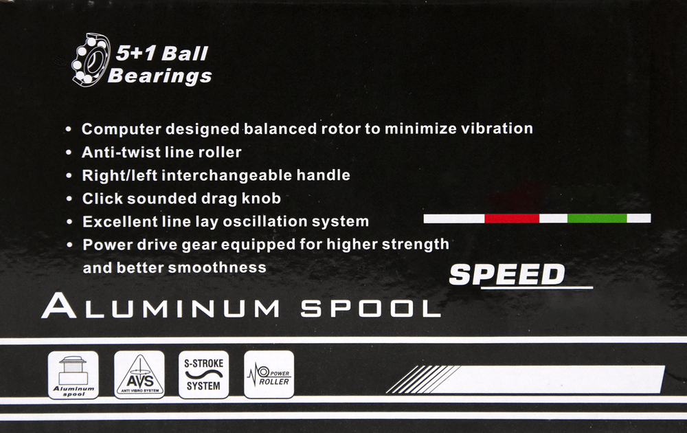 Катушка безынерционная с байтраннером Mifine Speed (5+1BB, мет. шпуля)