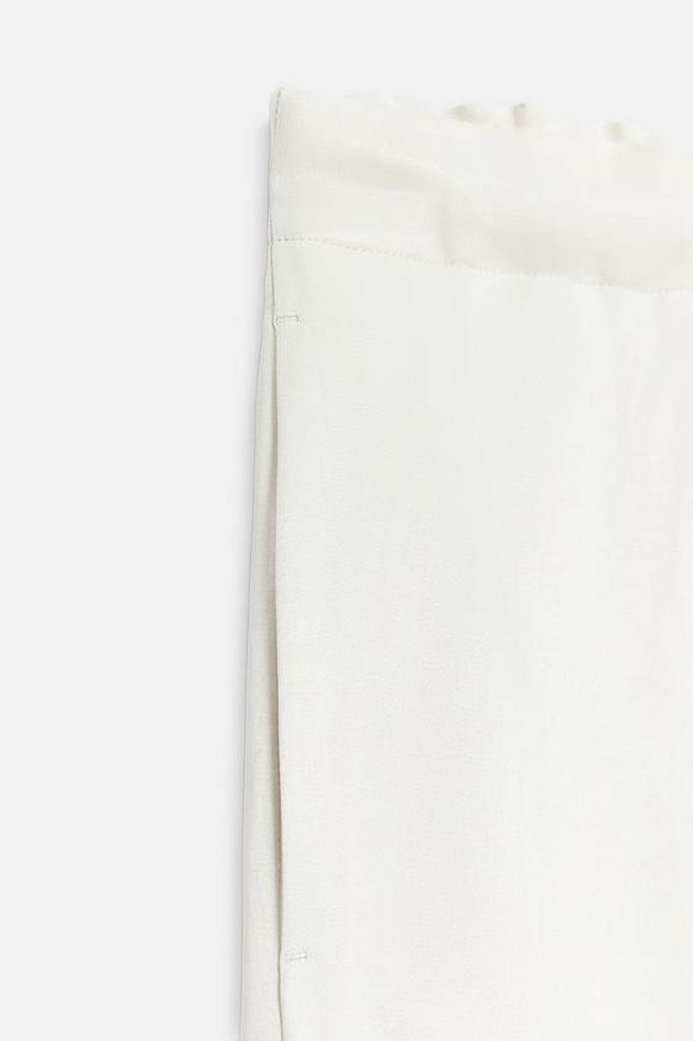 ZARA ШОРТЫ В ПИЖАМНОМ СТИЛЕ — ZW COLLECTION, ЭКРЮ
