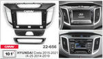 Hyundai Creta 2015-2021, 10.1" (Carav 22-656)