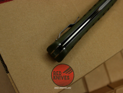 Нож Cold Steel 26C Ti-Lite 6 Lynn Thompson Signature - рукоять зеленый нейлон
