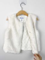 Новый меховой жилет Jacadi, 110