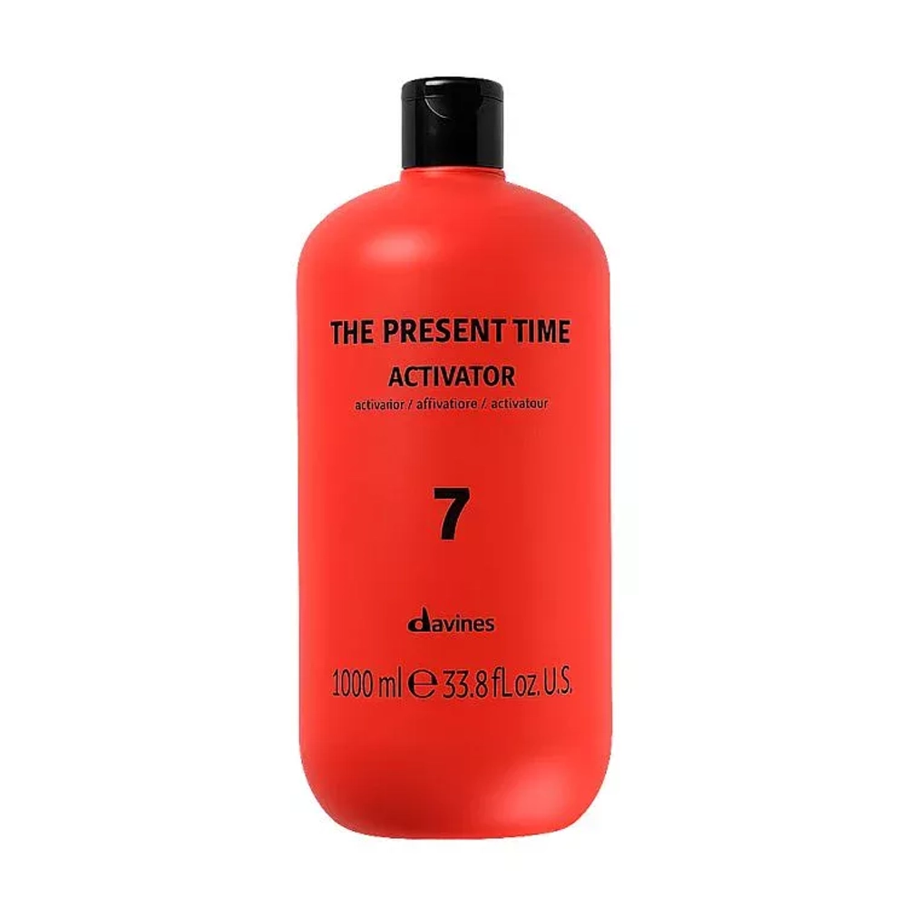 Кремовый активатор Davines 7 vol (2,1%) для красителя THE PRESENT TIME 1000 мл.