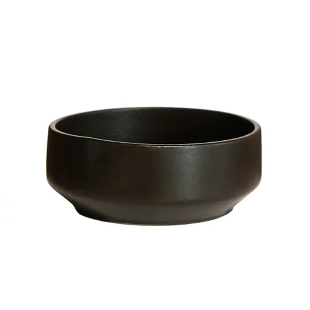 Салатник 500 мл d 15 см h5,5 см Smooth Black Raw Stellar P.L. Proff Cuisine [6]