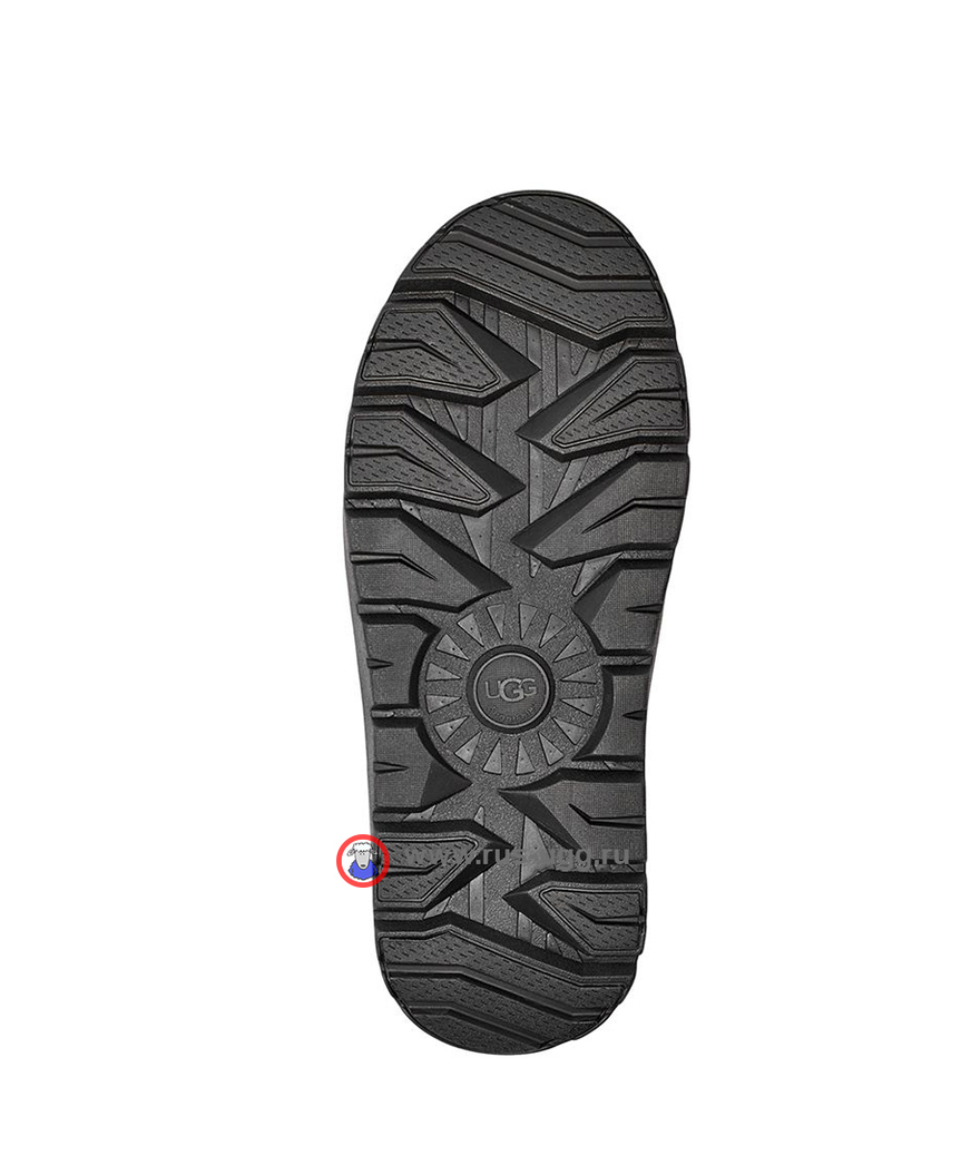 MENS TASMAN WEATHER HYBRID SLIPPER - Black
