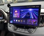 Магнитола для Toyota RAV4 40 2012-2019 (рамка 9) - Teyes CC3-2K-360 монитор 13" 2K QLED на Android 10, Быстрая, CarPlay, 4G SIM-слот, 4 камеры в комплекте