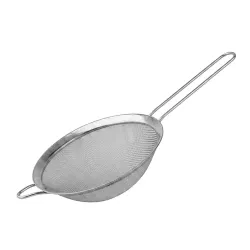 Сито 18 см h6 см нерж. с нерж. ручкой мелкая сетка l 35,5 см P.L. Proff Cuisine