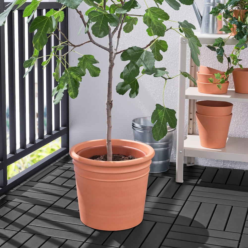 IKEA CURRYBLAD  (ИКЕА СУРРЙБЛАД)  -  Горшок для цветов, открытый терракотовый, 35 см