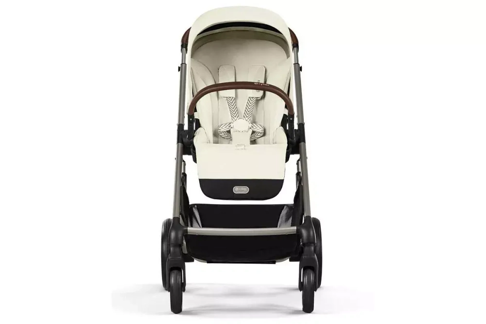 Коляска 2 в 1 Cybex Balios S Lux TPE 2025 (с дождевиками), Seashell Beige