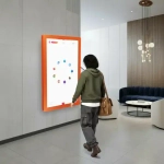 Интерактивный сенсорный киоск BM NEO 55" настенный