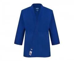C555 Кимоно для дзюдо подростковое Clinch Judo Red FDR синее
