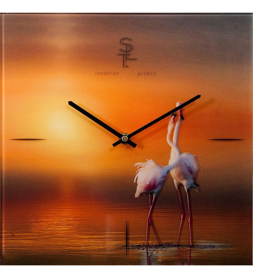 SLT- 27 Часы настенные «FLAMINGO»