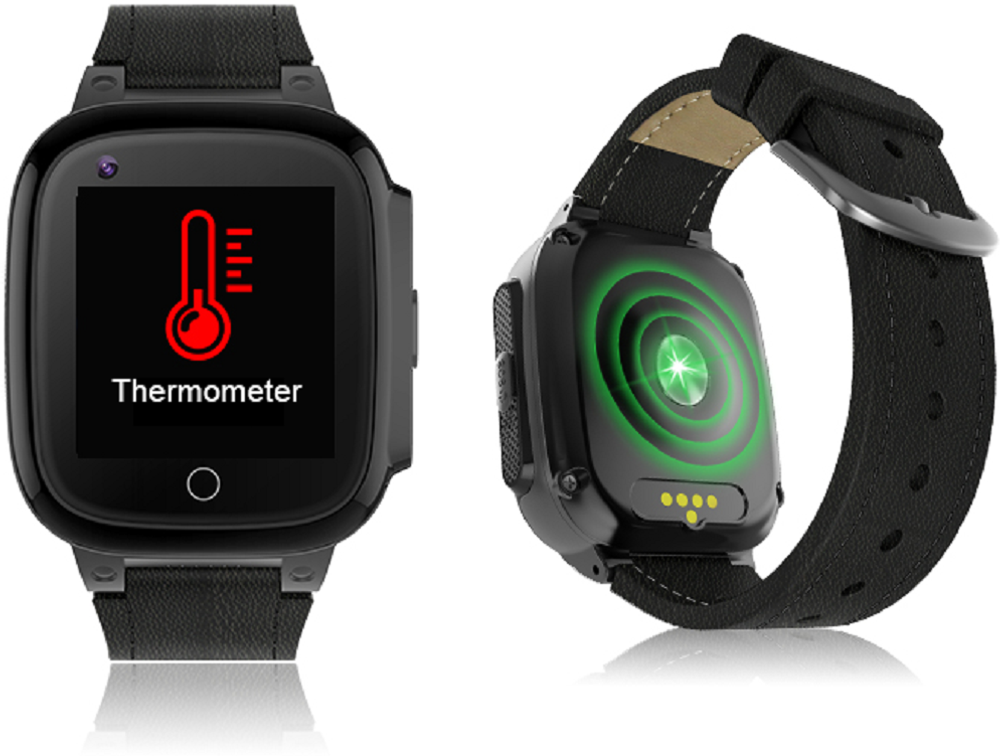 Детские умные часы Smart Baby Watch LT-25 4G Wi-Fi, черный