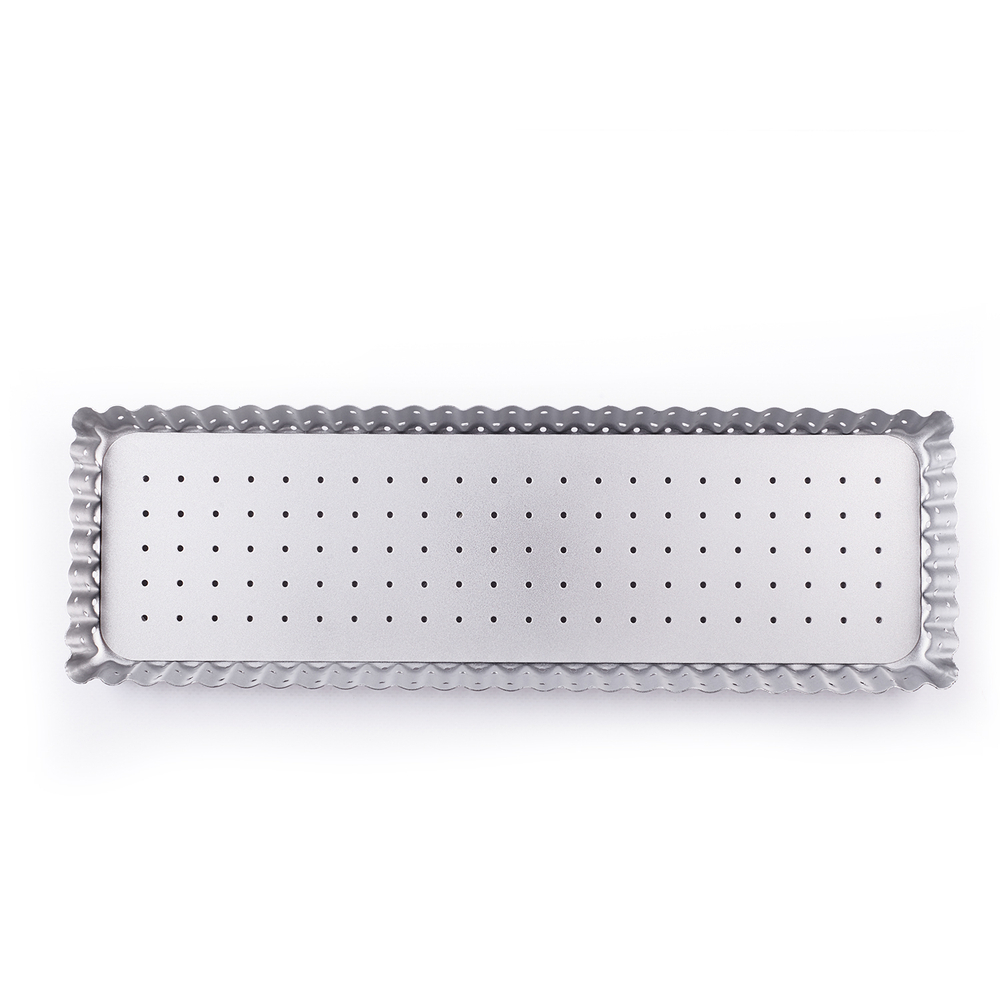 Форма для выпечки перфорированная Patisse Silver 35х11х2.5 см