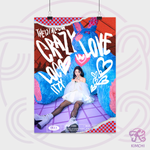Постер А4 - ITZY - Crazy in love