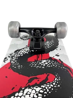 Скейтборд Tech Team Bad Boy 31x8" (серебряный / silver)
