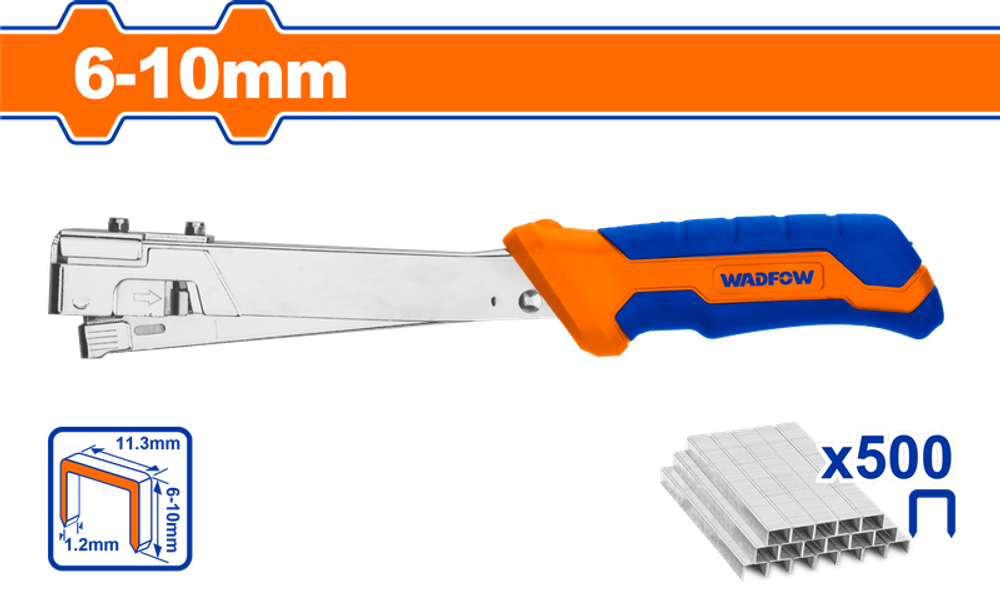Степлер ударный 6-10 мм (6/24) WADFOW WGU4512