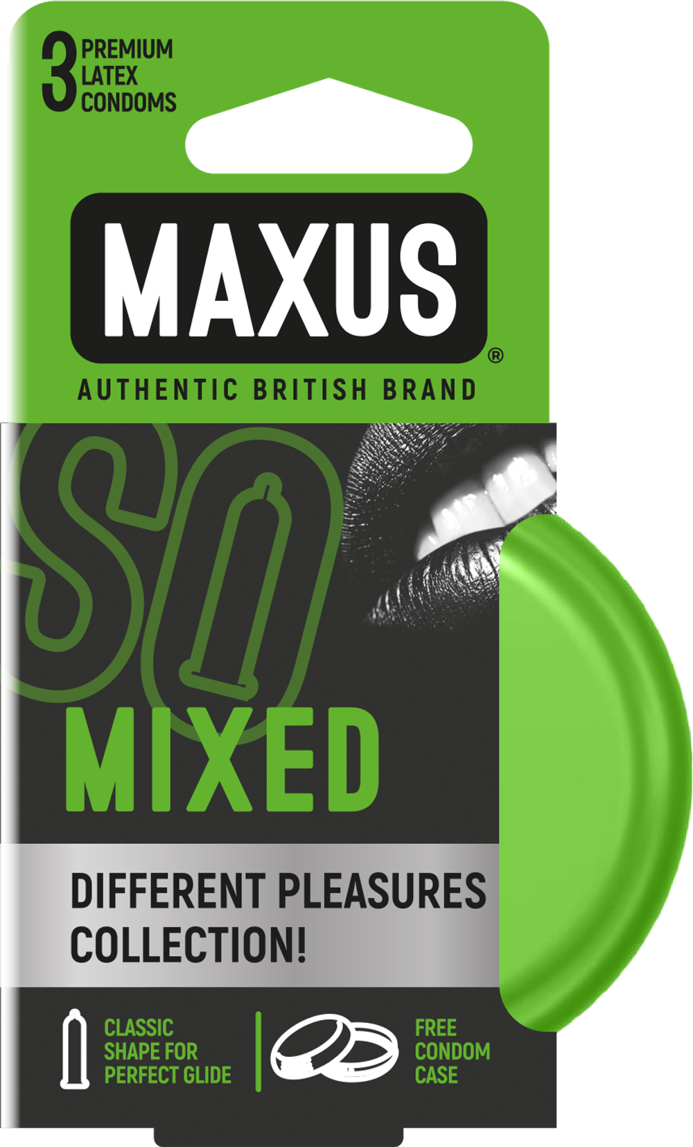 Презервативы набор MAXUS Mixed №3 ж/к