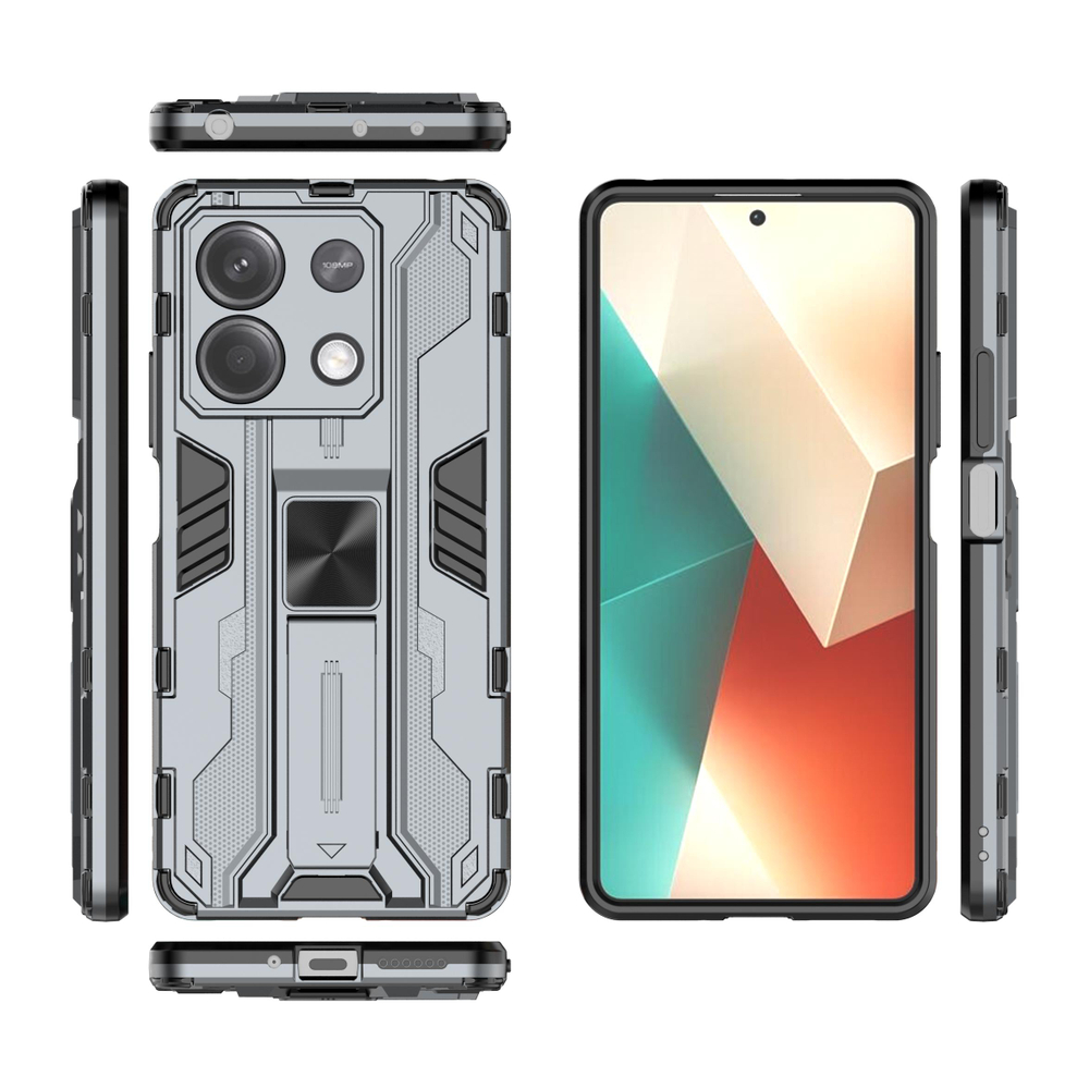 Противоударный чехол с подставкой Transformer для Xiaomi Redmi Note 13 5G