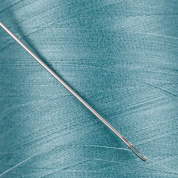 Нитки универсальные Nitka 40/2, 4570 м (5000 ярд) / 1 кат., 254 ярко-голубой