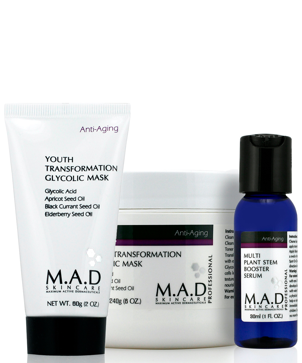 Youth Transformation Glycolic Mask— Омолаживающая маска с гликолевой кислотой , 60 гр./240гр