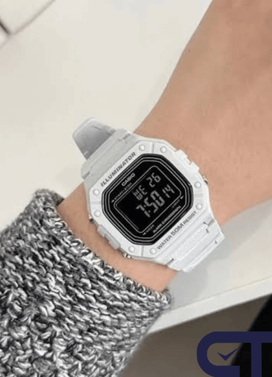 Casio W-218H-8B — унисекс наручные часы