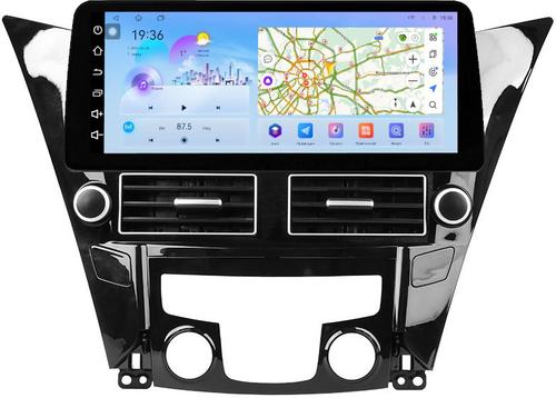 Магнитола для Hyundai Sonata 6 YF 2010-2013 (рамка LUX) - FarCar S500-TS18 монитор 12.3" 2K QLED на Android 14, Быстрая, CarPlay, 4G SIM-слот