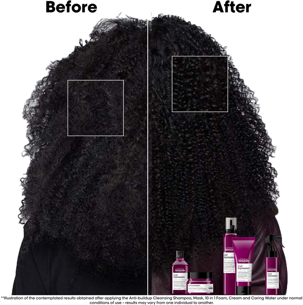 L’Oreal Professionnel Serie Expert Curl Expression - Увлажняющая куративная маска для вьющихся и волнистых волос, 200 ml