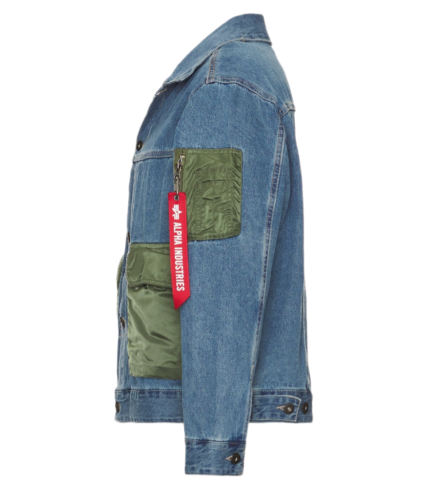 Куртка Alpha Industries Denim Jacket Replica Blue