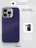Чехол накладка iPhone 16 Pro 6.3" Gurdini Carbon Design (Magsafe &amp; Lense holder) Galaxy Purple